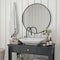 Flash Furniture 36" Round Black Metal Framed Accent Wall Mirror HFKHD-6GD-CRE8-091315-GG - alternate 2